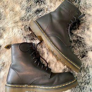 Dr. Martens 1460 Smooth Leather Lace Up Boots